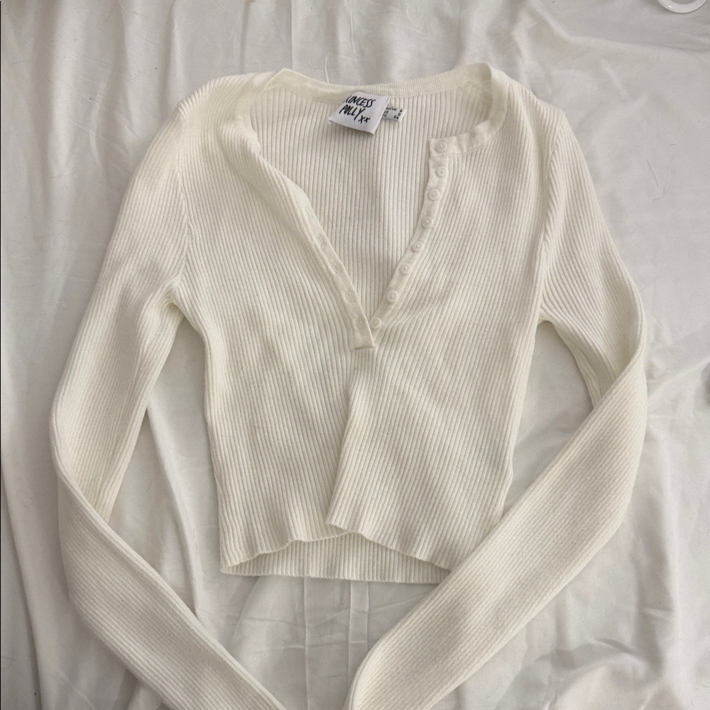 Princess Polly henley Long Sleeve Top